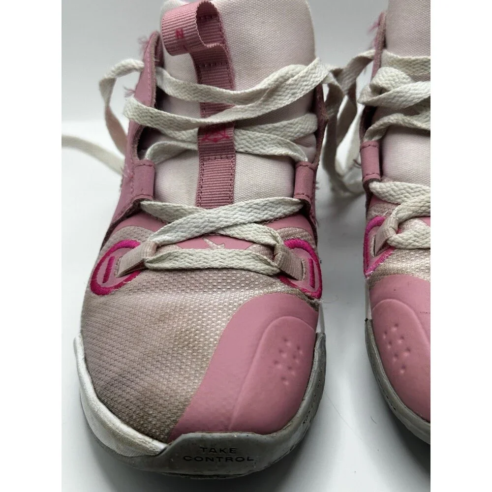 Nike Air Zoom Crossover 2 Kids Sz 3Y Pink Basketball Shoes FB2689-600